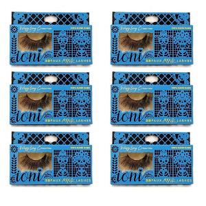IONI Fiesta (PARTY) Wispy Long CrissCross(Pack of 6) - 1 of 4