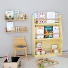 SeaCamel 3-Tier Kids Bookshelf - White Book Rack for Bedrooms, Playrooms & Classrooms Organizer - 2 of 4