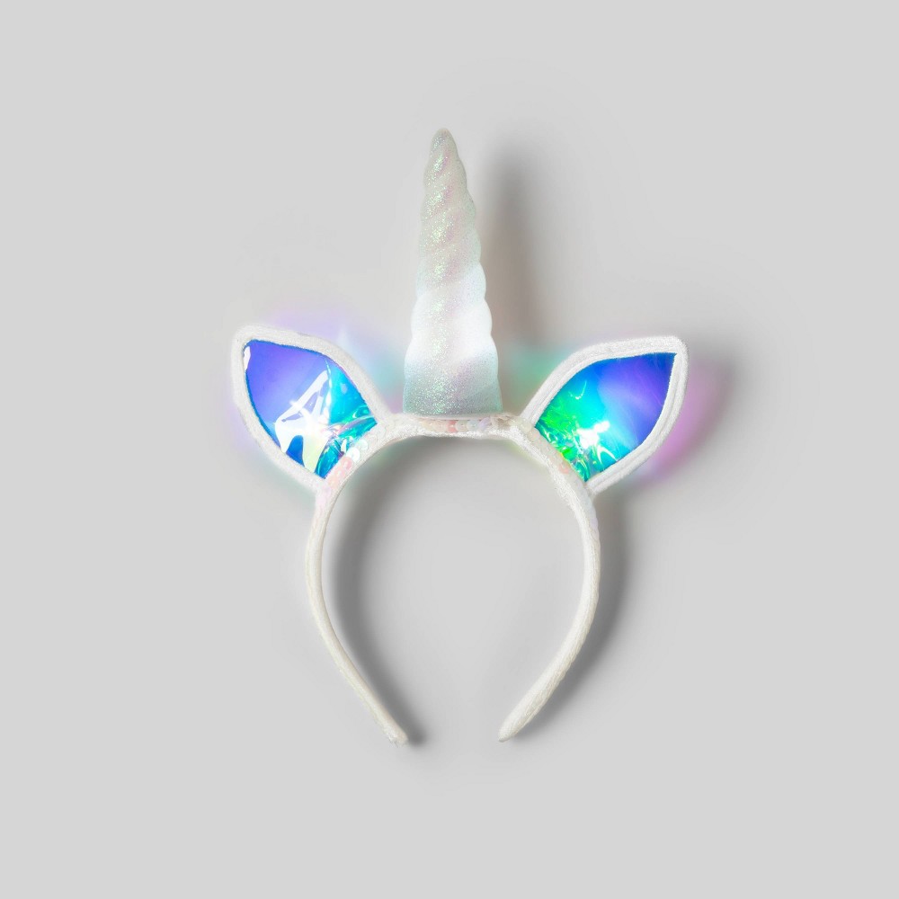 Halloween Adult Halloween Light Up Glow Unicorn Headband - Hyde & EEK! Boutique