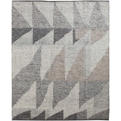 Alford Modern Geometric Ivory/Gray/Taupe Area Rug