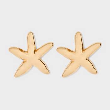 Starfish Post Earrings - A New Day™ Gold