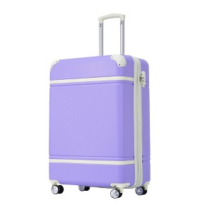 20"/24"/28" Hardshell Luggage, Lightweight Spinner Suitcase with TSA Lock, with/without Cosmetic Case 4M -ModernLuxe - 1 of 4