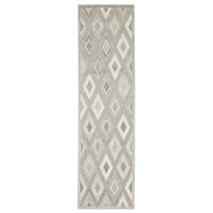 Oriental Weavers Tangier TAN02 Beige/ Grey Indoor Area Rug - 2'3" x 7'6" - 1 of 4