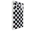 FLAUNT SQUARE iPhone 17 Pro Max Case with MagSafe - Checkered Mother of Pearl - 3 of 4