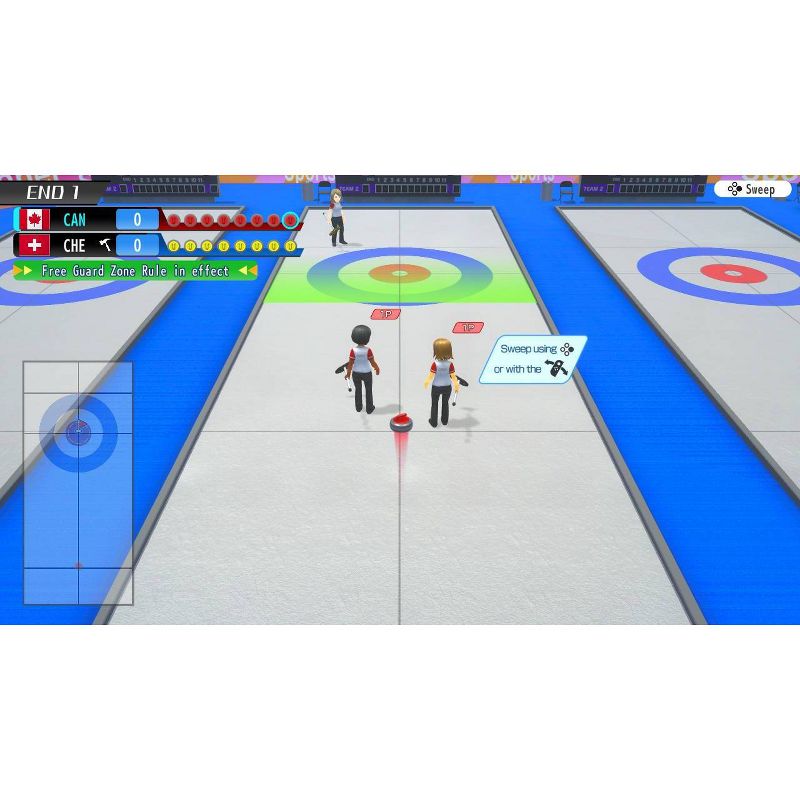 Let&#39;s Play Curling - Nintendo Switch: Family-Friendly Multiplayer Sports Game, Physical Edition, 3 of 8