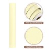 Unique Bargains Wallpaper, Peel and Stick Wallpaper Contact Paper Solid Color Vinyl Self-Adhesive Wall Paper Decorative Khaki Yellow 590" x 15.7" - 3 of 4
