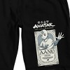 Avatar The Last Airbender Aang Adult Black Sleep Pajama Shorts - 2 of 4