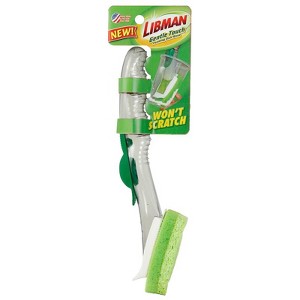 Libman 3 in. W Soft Bristle 7 in. Plastic/Rubber Handle Foaming Dish Wand (Case of 6) - 1 of 1