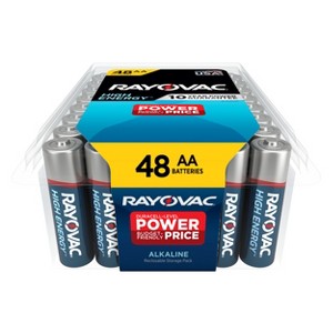 Rayovac High Energy AA Batteries - Alkaline Battery - 1 of 4