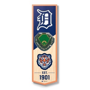 MLB Detroit Tigers 6"x19" Stadium Banner - 1 of 4