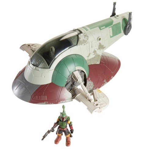 Star Wars Mission Fleet Starship Skirmish - Boba Fett Action Figure and Firespray Starship - image 1 of 4