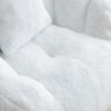 LIVAREEmlen Giant Bean Bag Sofa with Footstool for Adults and Kids, Stuffed Big Accent Sofa, Floor Sofa for Gaming,Reading Living Room Bedroom - 4 of 4
