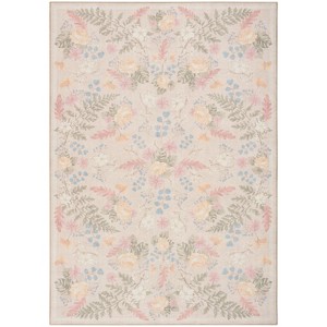 Nourison Botanical Washables Floral Indoor Flatweave Rug - 1 of 4