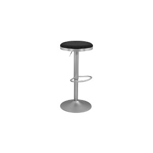 Meridian Furniture,Brody Black Velvet Adjustable Stool - 1 of 4