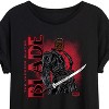Women's - Marvel - Blade With Logo Oversized Graphic T-Shirt - 2 of 4