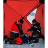 Portable Ice Fishing Tent - Spacious 3 to 4 Person Pop-Up Ice Shack for Winter Fishing - Durable and Weather Resistant - 3 of 4
