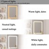 FUFU&GAGA Makeup Vanity Set with Mirror and Stool Drawer and Shelf - 4 of 4