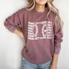 Simply Sage Market Women's Graphic Sweatshirt Baseball Game Day Stacked - 2 of 4