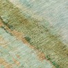 Olive Green And Blue Abstract Washable Indoor Outdoor Area Rug - 4 of 4