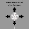 Optimus F-1760 16" Electric Fan, White  - 4 of 4