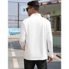 Men's Pullover Top Half Zip Golf Jacket Long Sleeve Polo Sport Shirts - 3 of 4