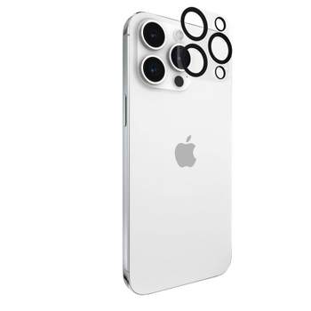 Case-Mate Camera Lens Protector Aluminum Rings for Apple iPhone 15 Pro and  iPhone 15 Pro Max - Black