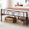 Bed Frame, Platform with Headboard & Footboard, Bed Frame Mattress Foundation, Metal Slat Support,Noise Free, Easy Assembly - 3 of 4
