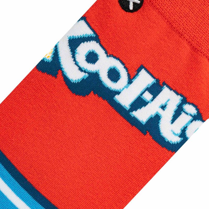 Odd Sox, Kool Aid Half Stripe, Funny Novelty Socks, Large, 4 of 6