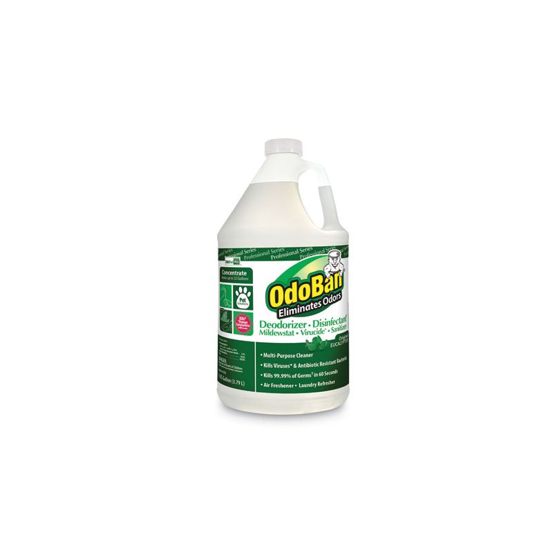 OdoBan Concentrated Odor Eliminator and Disinfectant, Eucalyptus, 1 gal Bottle, 1 of 5