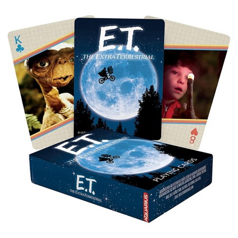 Aquarius Puzzles E.T. The Extra Terrestrial Playing Cards - image 1 of 3