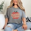 Simply Sage Market Teacher Vibes Apple Garment Dyed Tee - 2 of 4