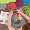 Creative QT Pixel Bricks Mosaic Kit, 8 Bright Colors, 1x1 Build Bricks, 1600 Pieces, Nano Blocks Art Set for Kids & Adults - 3 of 4