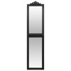 vidaXL Free-Standing Mirror Black 17.7"x70.9" - 3 of 4