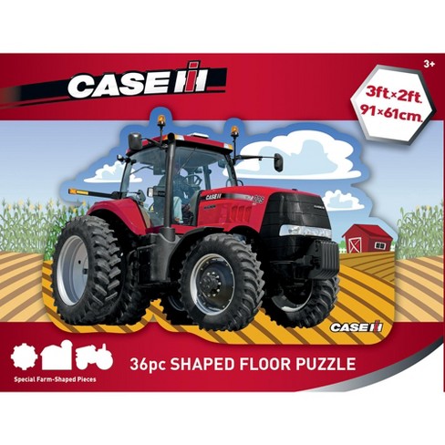 Masterpieces 36 Piece Jigsaw Puzzle For Kids - Case Ih Shaped