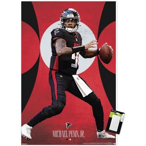 Trends International NFL Atlanta Falcons - Michael Penix Jr. 25 Unframed Wall Poster Prints - 1 of 4