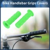 Unique Bargains Bike Handlebar Grips Covers 4.72" Long Green 1 Pair - 2 of 4