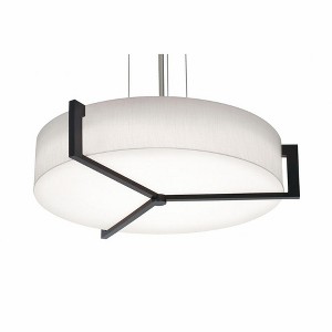 AFX Apex 1 - Light Pendant in  Satin Nickel/Espresso - 1 of 2