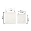 Christopher Knight Home Burgos Outdoor Lightweight Concrete Small and Medium Planter Set, Antique White - 3 of 4