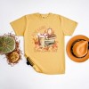Simply Sage Market Women's Coquette Girl Who Loves Fall Short Sleeve Garment Dyed Tee - 3 of 4