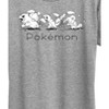 Women's - Pokémon - Sketched Starters-  Women's Short Sleeve Graphic T-Shirt Short Sleeve Graphic T-Shirt - 2 of 4