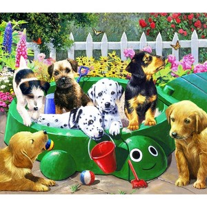 Sunsout Puppy Nursery 300 pc   Jigsaw Puzzle 13803 - 1 of 4