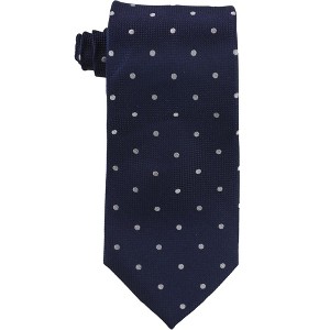 Club Room Mens Oxford Dot Self-tied Necktie - 1 of 1