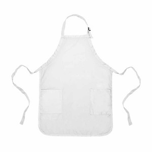 Dalix Waist Aprons Commercial Restaurant Home Bib Spun Poly Cotton Kitchen (3 Pockets) - 1 of 4