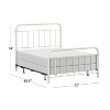 Kirkland Bed Set White - Hillsdale Furniture - 3 of 4