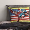 Marvel Captain America Captain And Falcon Throw Pillow 18x18 Inches - 2 of 4