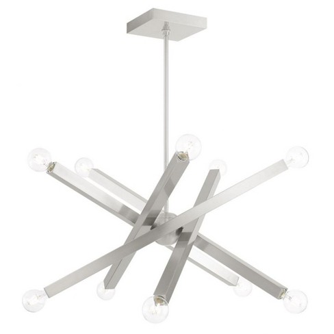 Livex Lighting Solna 10 - Light Chandelier in  Brushed Nickel - image 1 of 4