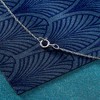 Ross-Simons 0.7mm 14kt White Gold Rope-Chain Necklace - 4 of 4