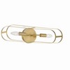 Craftmade Lighting Mindful 2 - Light Wall Light in  Satin Brass - 4 of 4