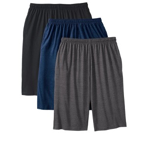 KingSize Lightweight Extra Long Jersey Shorts - 1 of 4