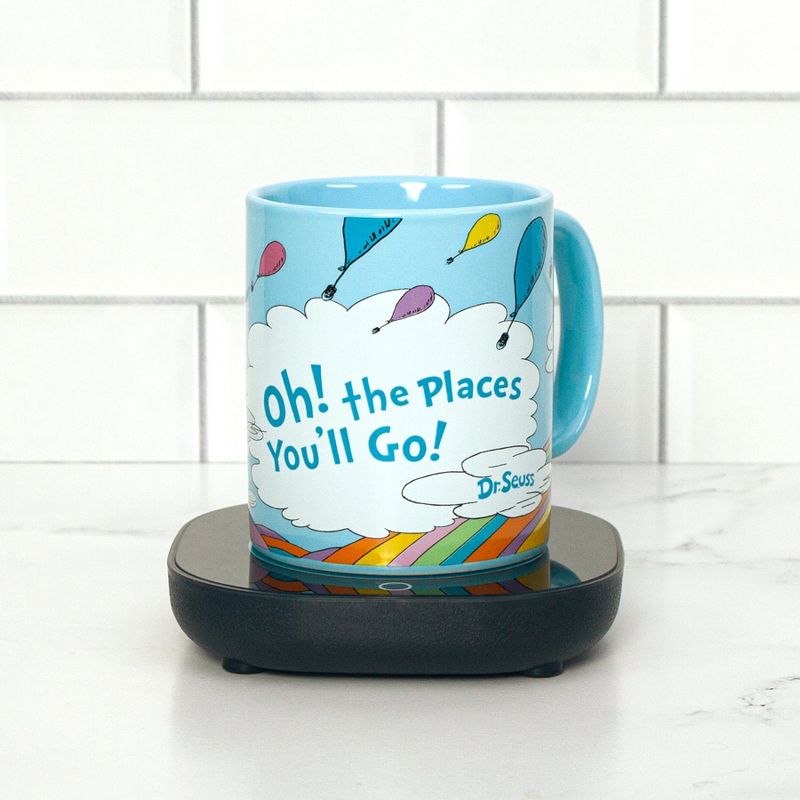 Uncanny Brands Dr. Seuss Oh, the Places You'll Go Mug with Warmer, 2 of 6